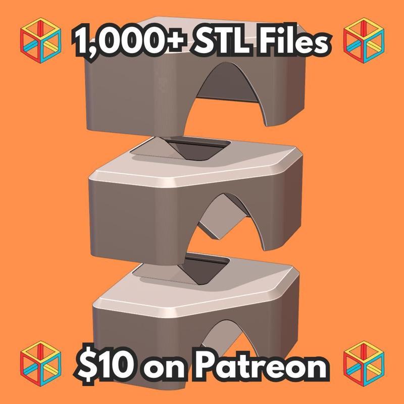 Modular Multistory Corner Pet Hide for Small Animals MineeForm FDM 3D Print STL File