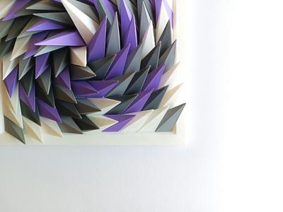 3D Wall Sculpture, Twister