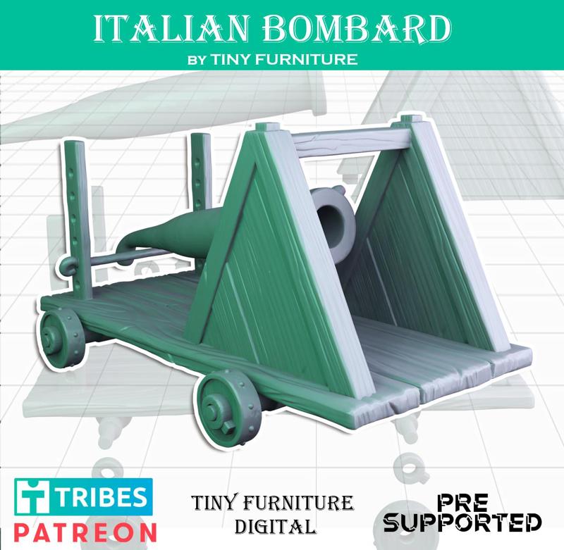 Italian Bombard (Medieval Artillery)
