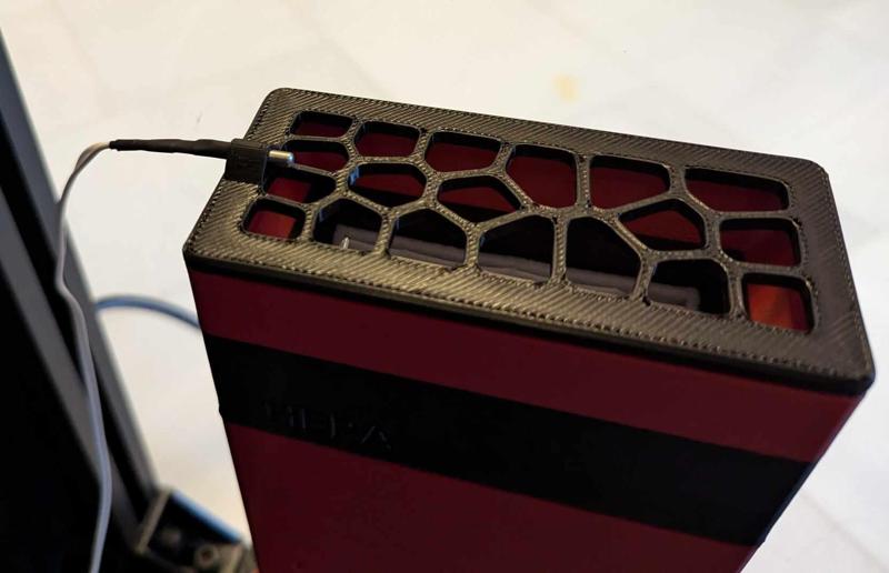 Bentobox Voronoi Cover With Thermistor Slot