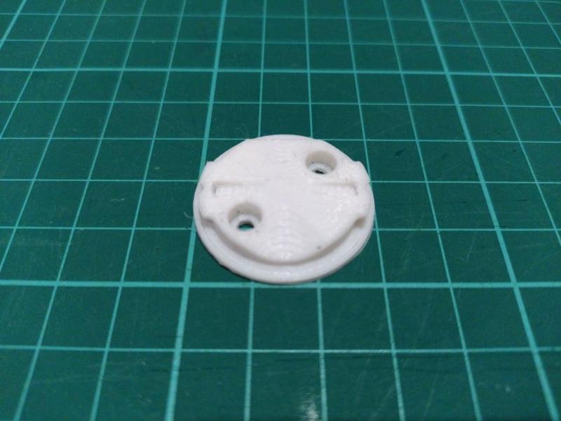 Replacement Garmin quarter mount plate for GoPro adapter