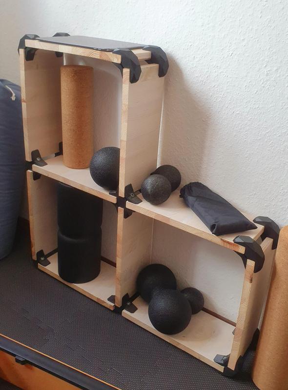 Wood Connector Set LTX - heavy duty with M8 screw