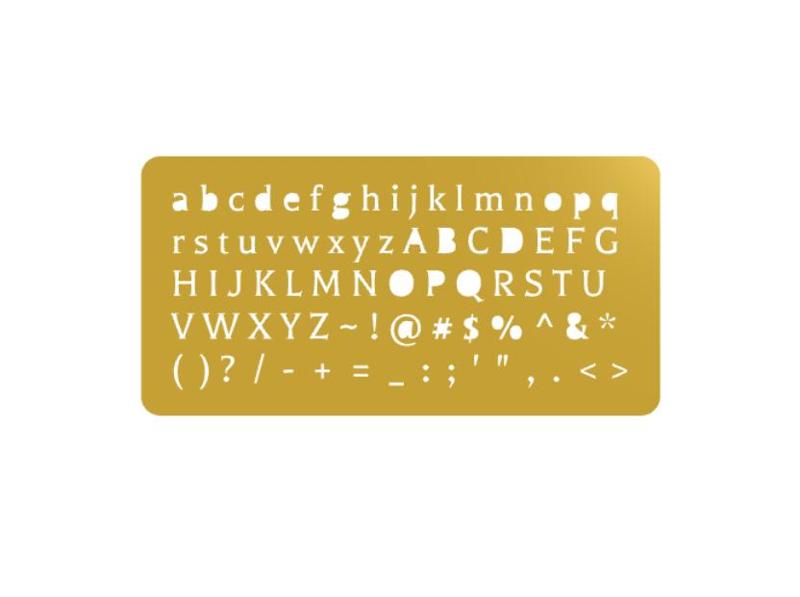 Balthazar Font Template