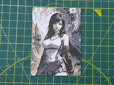 MTG Commander Deck Box inlay Final Fantasy Tifa