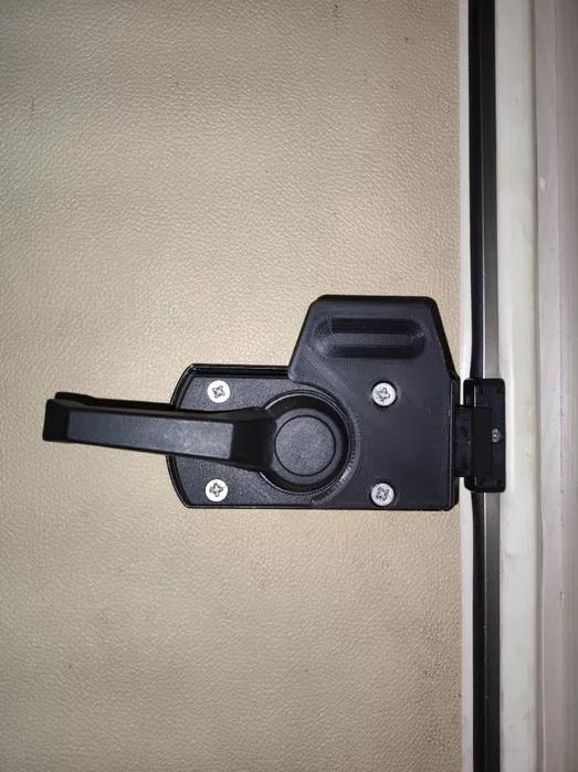 Caravan door handle