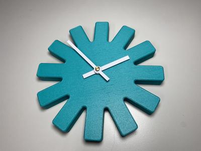 Radial Star Clock