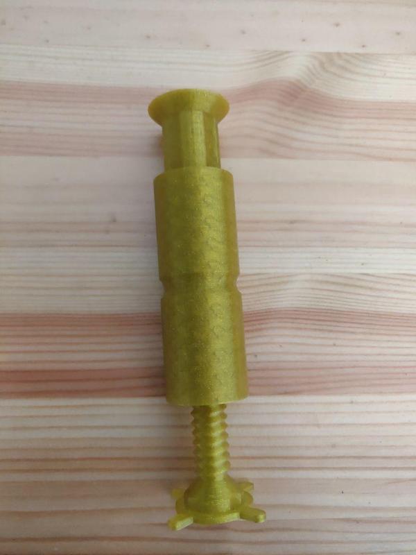 lockable extending pillar