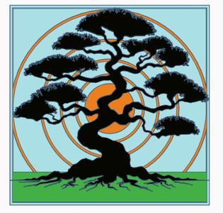 Wall art: Deep roots under the sky