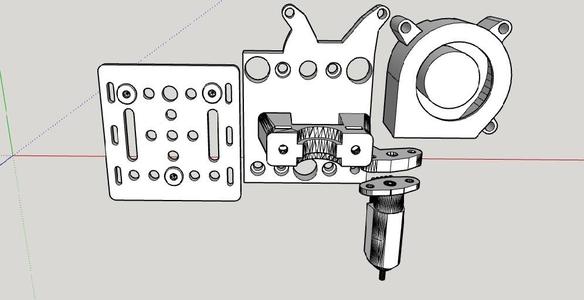hotend openbuilds x-eixo com BLtouch