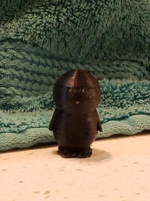 cute little penguin desk decoration