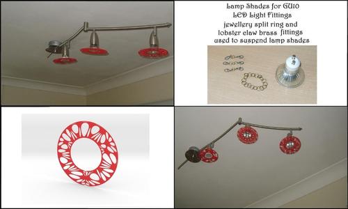 Voronoi Pattern Lamp Shade (001a)