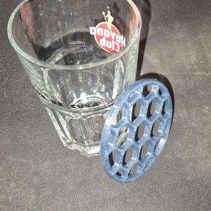 Round Honeycomb Coaster