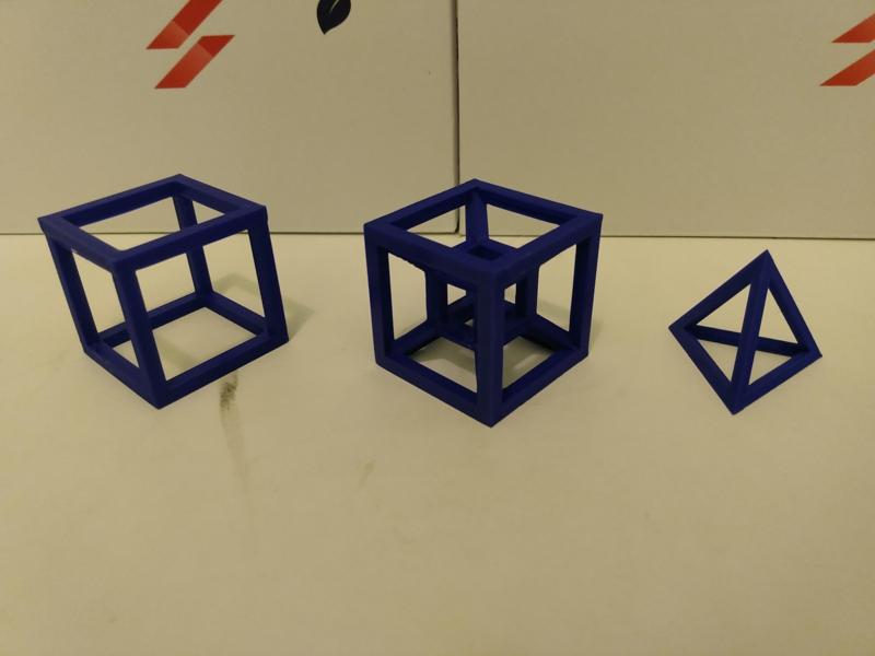 Regular Polytope or Platonic Solide in 3 and 4 Dimension