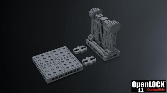 Sci Fi terrain pack sample