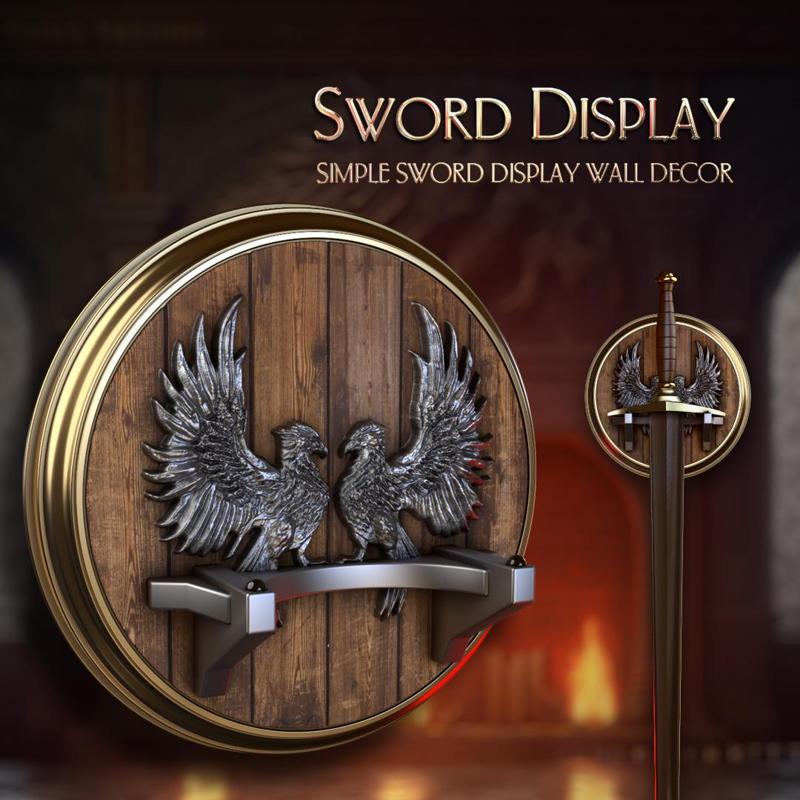 Sword Display - Simple Sword Display Wall Decor