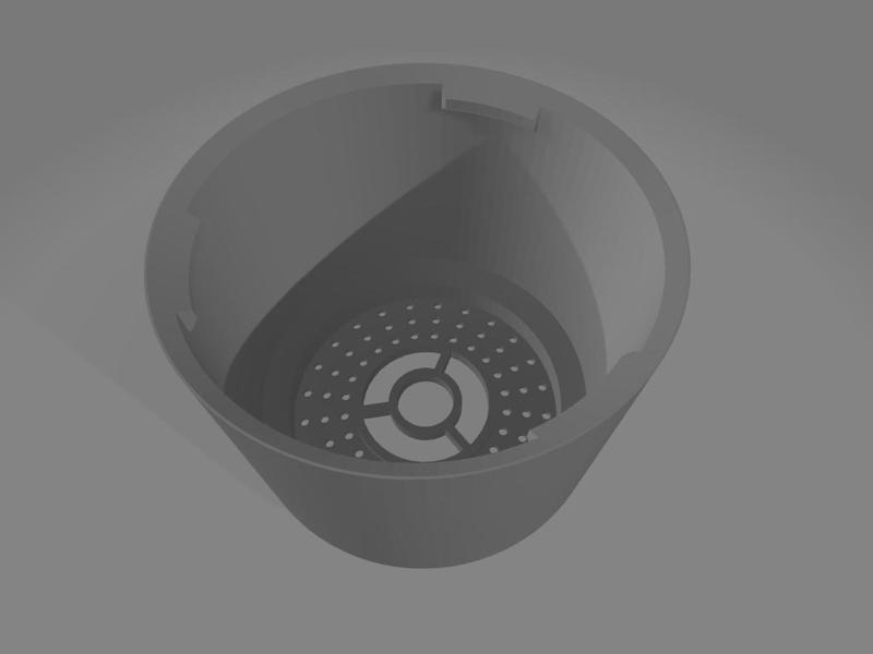 Hydroponic tower - Module Spacer with mesh