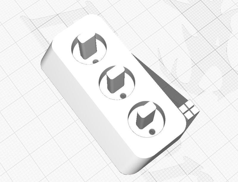 Oral B Electric Toothbrush Head Holder (with built in draining system)