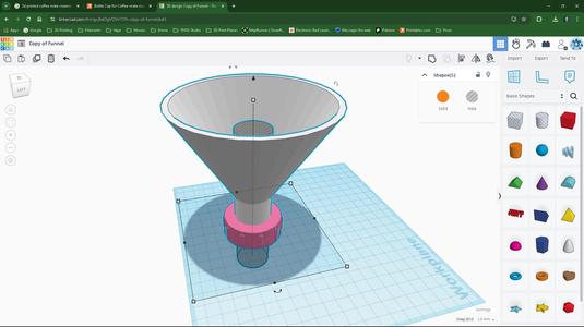 coffee mate creamer funnel