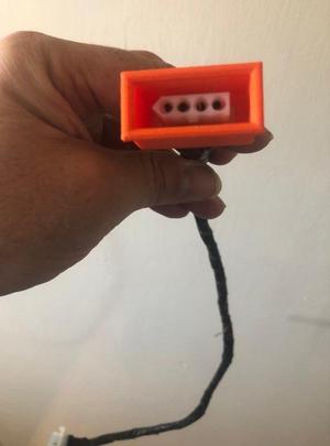 Recessed Molex plug for Go-Box