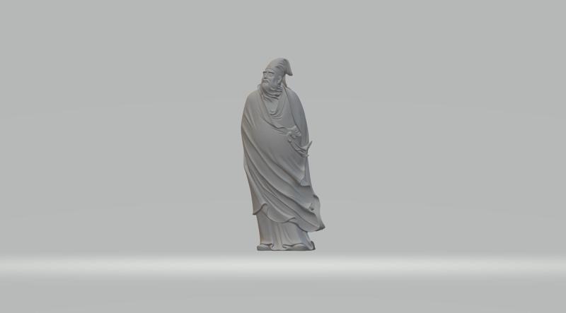 Su Shi Su Dongpo 3D Model 3D print model