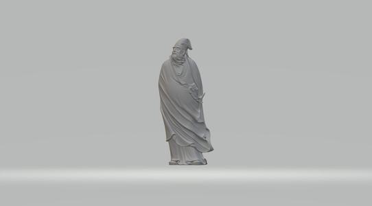 Su Shi Su Dongpo 3D Model 3D print model