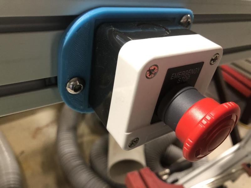 CNCRP 8040 Profile Emergency Stop Bracket