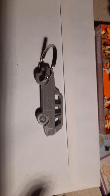 Range Rover Classic silhouette key ring