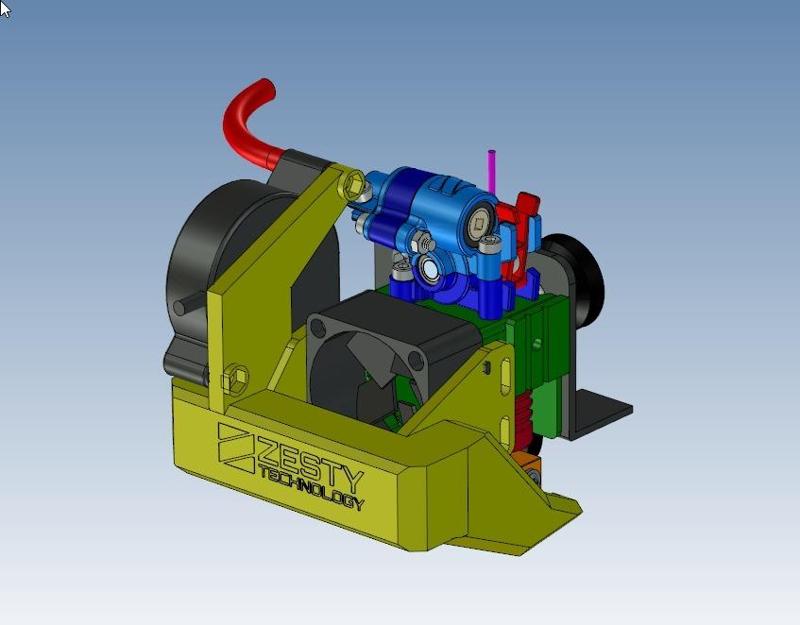 Nimble Sidewinder V1.1 on Creality type print heads