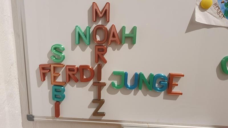 Magnettafelbuchstaben