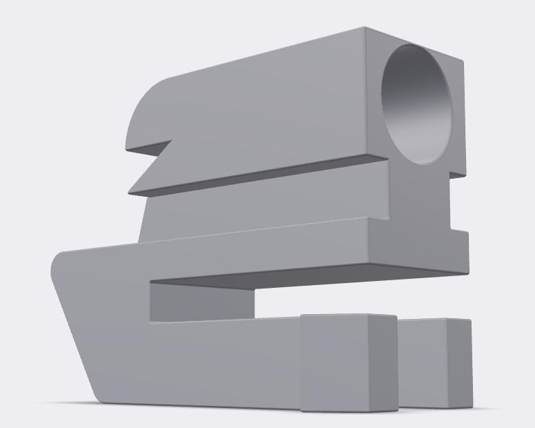 Replacement cabinet clip for a boler camper