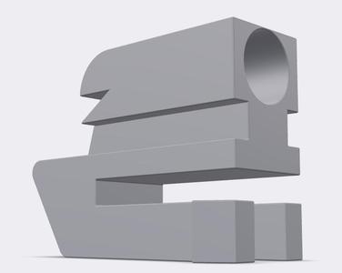 Replacement cabinet clip for a boler camper