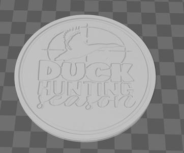 Duck Hunting Season Coaster