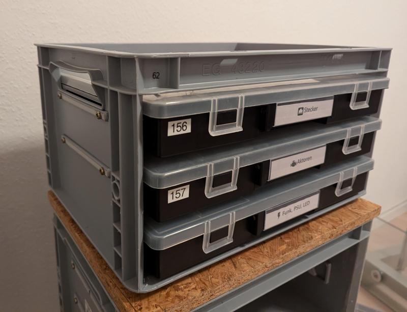 Eurobox / Allit EuroPlus Flex drawer extension kit