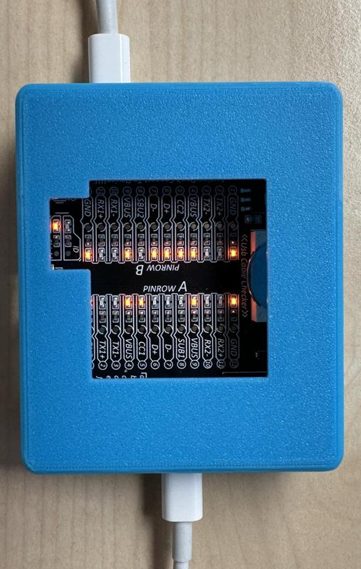 Housing for USB3 Cable Tester