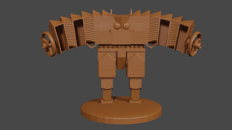 Final Fantasy 13 inspired, Boxed Phalanx , Tabletop DnD miniature