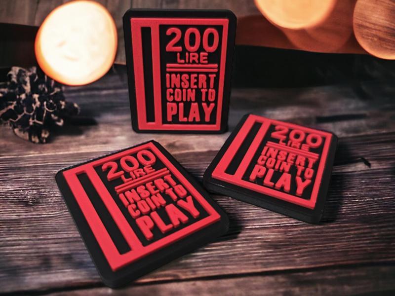 Magnete Insert Coin (200 Lire)
