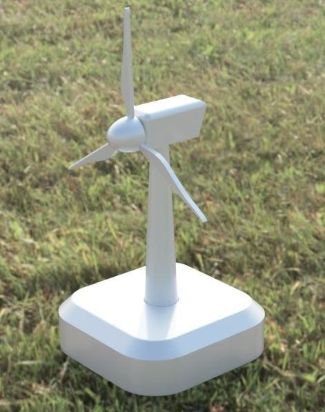 Wind turbine model (Windrad Modell)