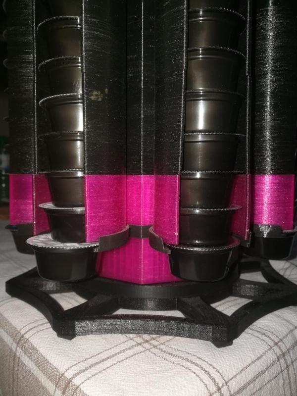 dispenser capsule caffè 8 colonne