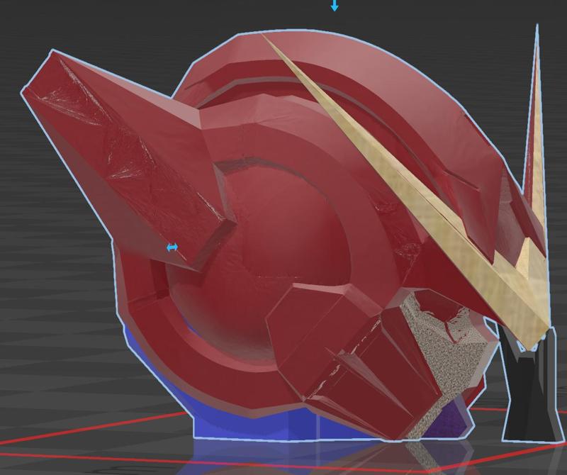 Dummy 13 Gundam Head