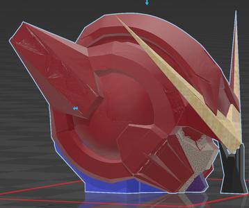 Dummy 13 Gundam Head