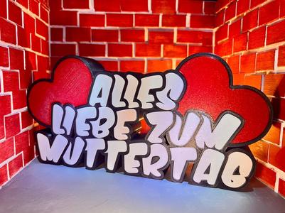 Alles Liebe zum Muttertag, LED