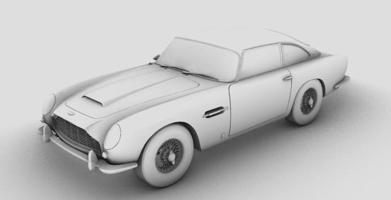 Aston Martin DB5 3D model