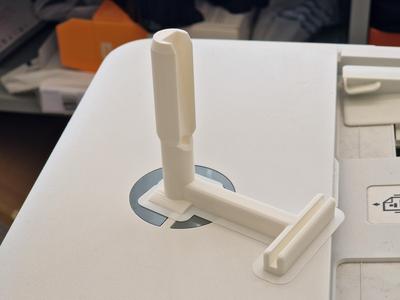 Stand for Lithophane with integrated LED lighting