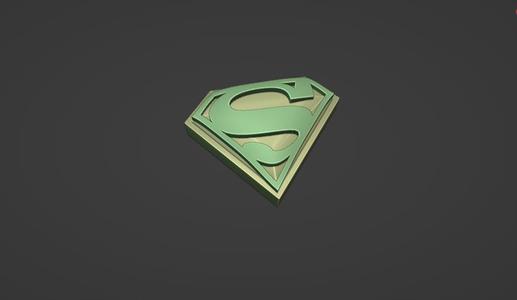 Super man tile model