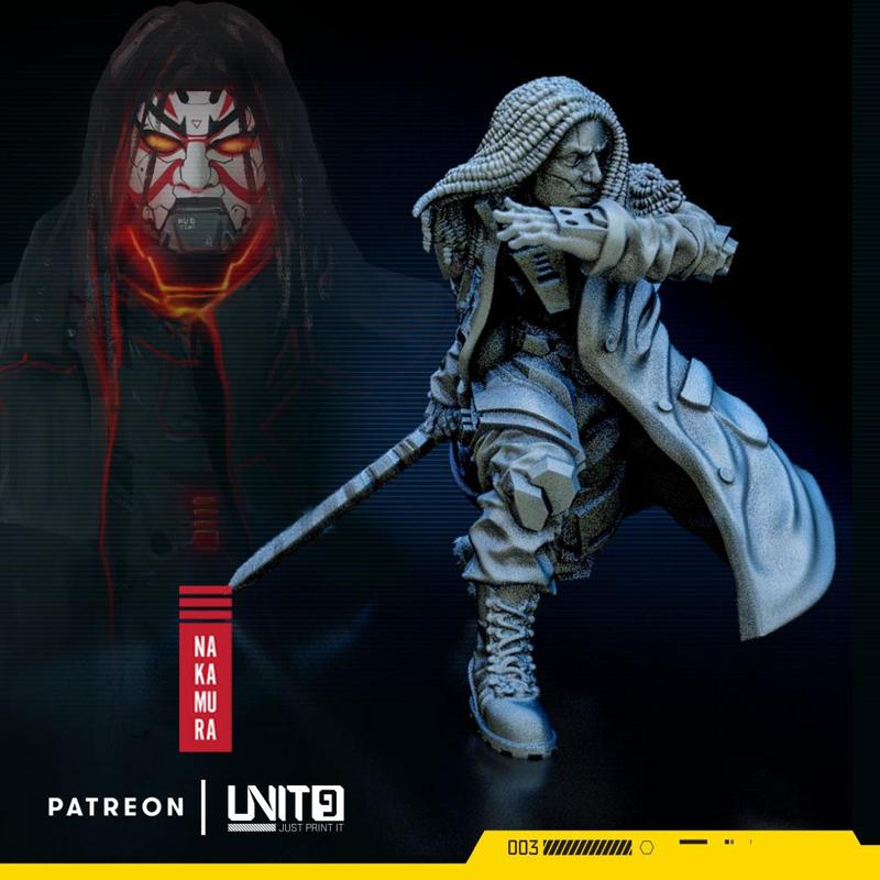 Cyberpunk killer Hatutaku - Nakamura Corp. Strike Team