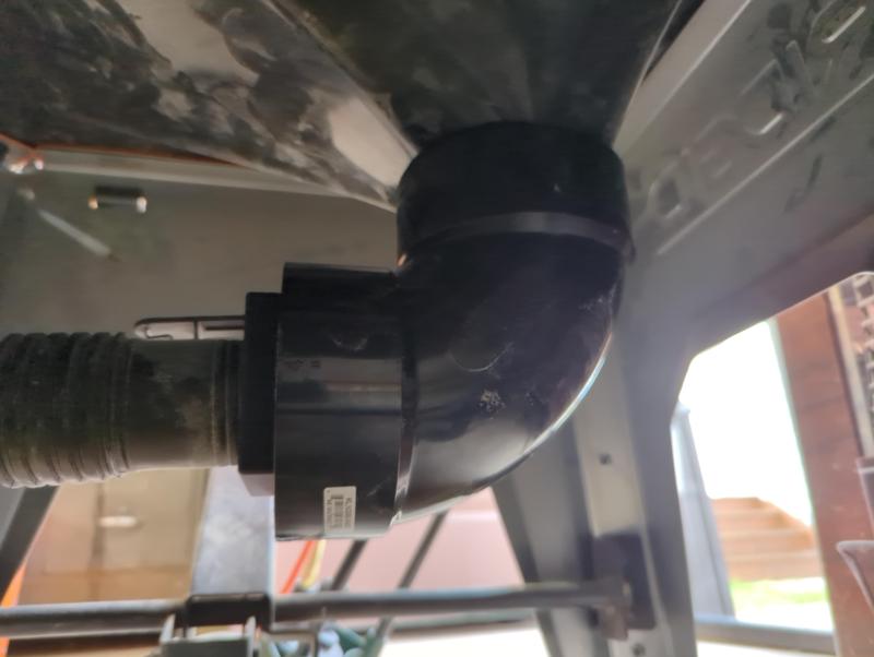 Ridgid table saw to vac adapter dust collection