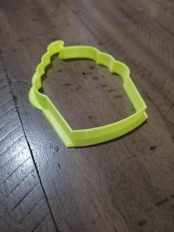 Cupcake cookie cutter