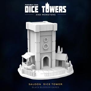 B08 Saloon :: Possibly Cool Dice Tower