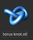 Torus knot toy