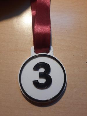 SIMPLE MEDAL FOR THIRD PLACE